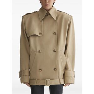 Mugler Neutrals Jackets - Biker Jackets Women